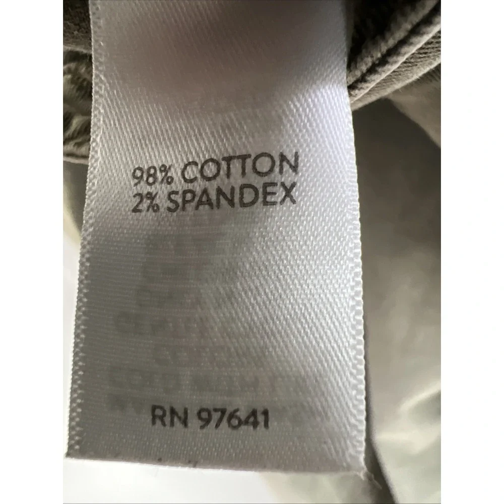 J. Jill Stretch Cargo Pants‎ Ankle Length Olive Green Gorpcore Women's Size 4